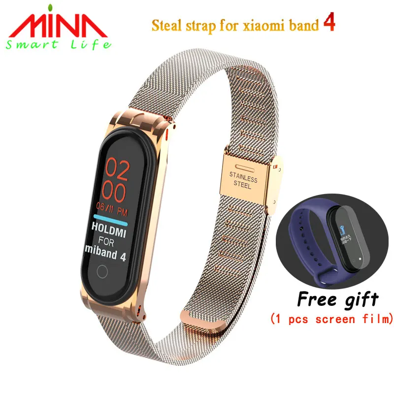 Colorful Metal Strap Xiaomi Mi band 4 Steel Strap For Original OLED Display Smart Bracelet stainless steel Wristbands
Colorful Metal Strap Xiaomi Mi band 4 Steel Strap For Original OLED Display Smart Bracelet stainless steel Wristbands