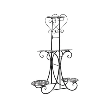 Flower shelf multi-level indoor balcony fleshy wrought iron living room basin floor-standing green sage WF6241036
Flower shelf multi-level indoor balcony fleshy wrought iron living room basin floor-standing green sage WF6241036