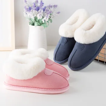 STONE VILLAGE New cotton slippers women thick winter plus velvet cotton shoes women winter warm plush slippers 
STONE VILLAGE New cotton slippers women thick winter plus velvet cotton shoes women winter warm plush slippers