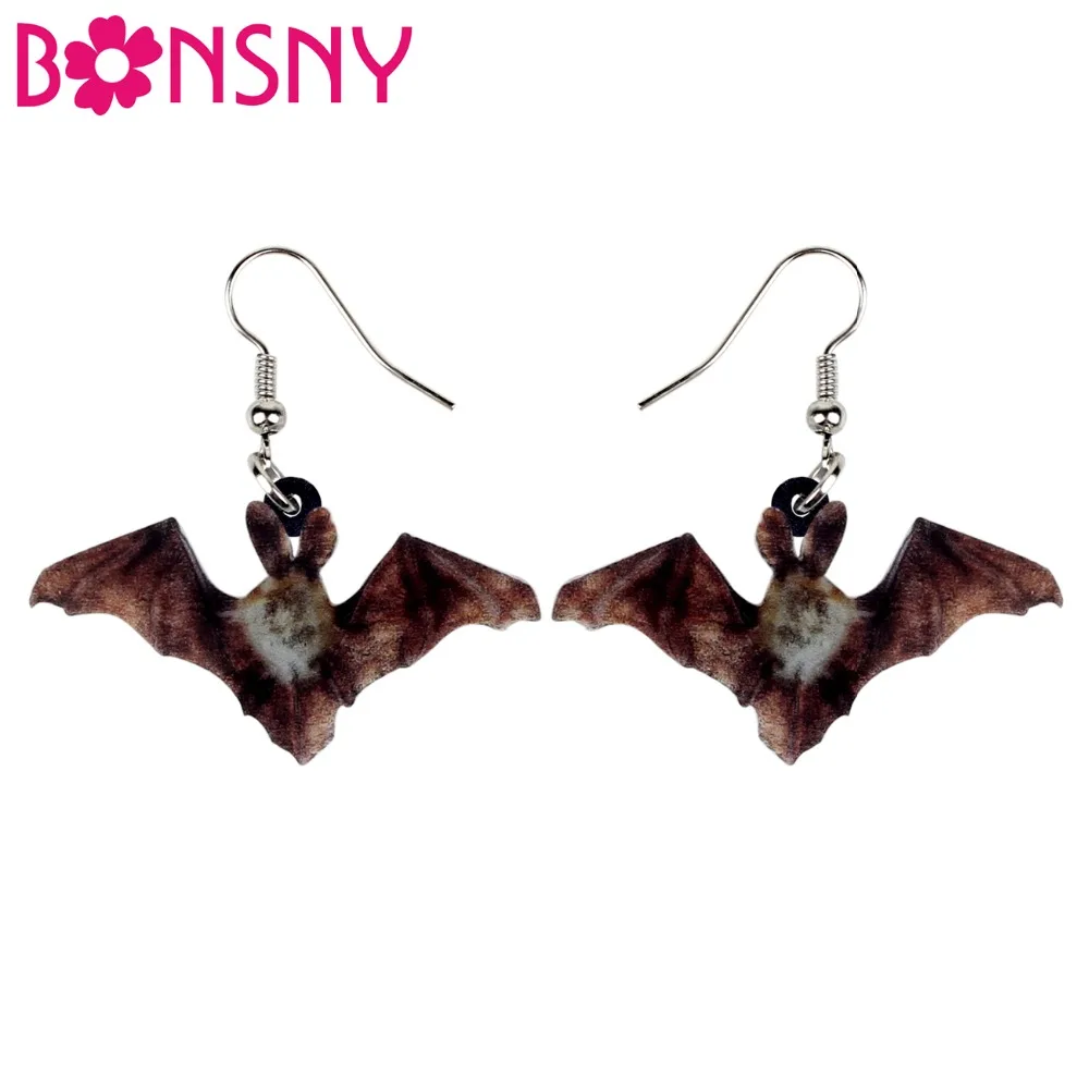Bonsny Statement Acrylic Halloween Flying Bat Earrings Drop Dangle Fashionable Animal Jewelry For Women Girls Teens Charms Bulk
Bonsny Statement Acrylic Halloween Flying Bat Earrings Drop Dangle Fashionable Animal Jewelry For Women Girls Teens Charms Bulk