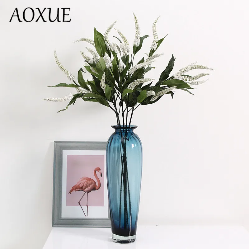 Single branch Simulation plant garden wind rat home living room office decoration landscaping leaves green plant fake flowers
Single branch Simulation plant garden wind rat home living room office decoration landscaping leaves green plant fake flowers