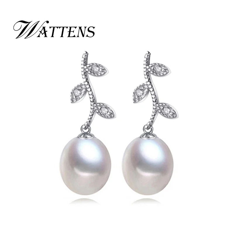 WATTENS Natural AAAA Pearl earrings, natural Pearl Jewelry for Women Casual Style ,8-9mm Freshwater Pearl Charm Bohemia earrings
WATTENS Natural AAAA Pearl earrings, natural Pearl Jewelry for Women Casual Style ,8-9mm Freshwater Pearl Charm Bohemia earrings