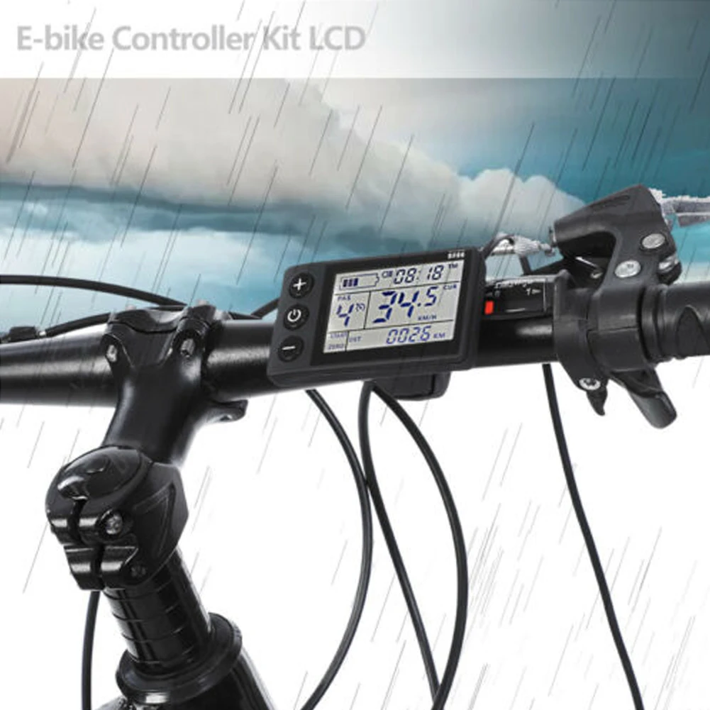Electric Bike Controller Rainproof 350W Brushless E-bike Controller with LCD Display Bicycle Motor Scooter Controller
Electric Bike Controller Rainproof 350W Brushless E-bike Controller with LCD Display Bicycle Motor Scooter Controller