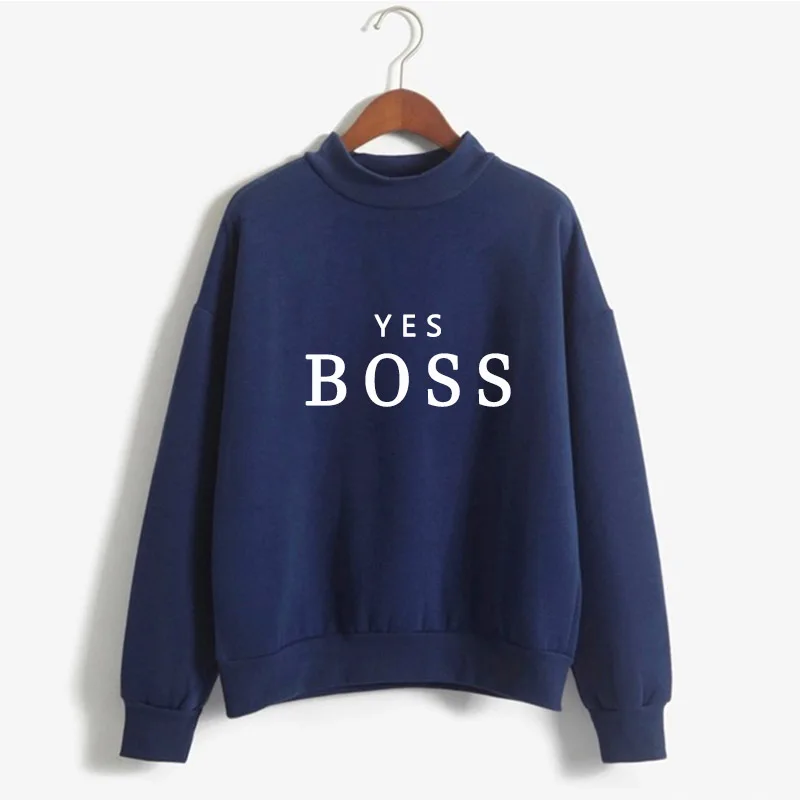 2019 Harajuku Sweatshirt Women's sweatshirt Yes boss sweatshirt 2019 round neck plus velvet long-sleeved Harajuku pullov
2019 Harajuku Sweatshirt Women's sweatshirt Yes boss sweatshirt 2019 round neck plus velvet long-sleeved Harajuku pullov