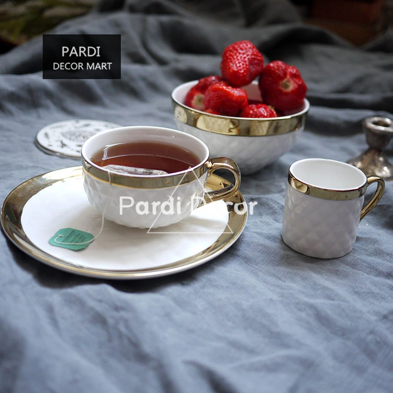 Italy Style Prismatic Gilt Coffee Mug/ Tea Cup/ Dessert Plate/ Bowl Decoration Tableware 1pc/lot
Italy Style Prismatic Gilt Coffee Mug/ Tea Cup/ Dessert Plate/ Bowl Decoration Tableware 1pc/lot