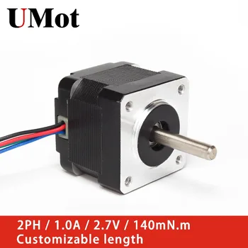 High accuracy 35mm Nema 13 hybrid stepper motor 1A 140m.Nm compact nema13 motor fast dynamic response customizable for medical
High accuracy 35mm Nema 13 hybrid stepper motor 1A 140m.Nm compact nema13 motor fast dynamic response customizable for medical