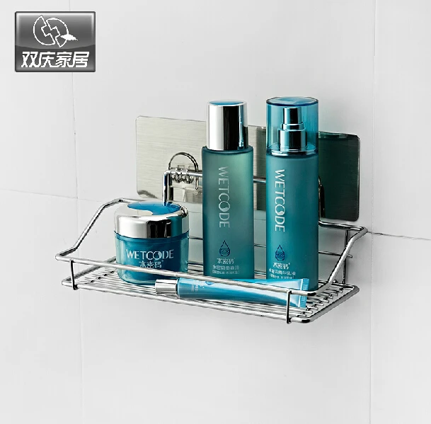 Bathroom Traceless Adhesive Multifunctional Wall Shelf Bathroom Shelf Bath Shampoo Rack Towel Basket Wall Mounted Wall Shelves
Bathroom Traceless Adhesive Multifunctional Wall Shelf Bathroom Shelf Bath Shampoo Rack Towel Basket Wall Mounted Wall Shelves