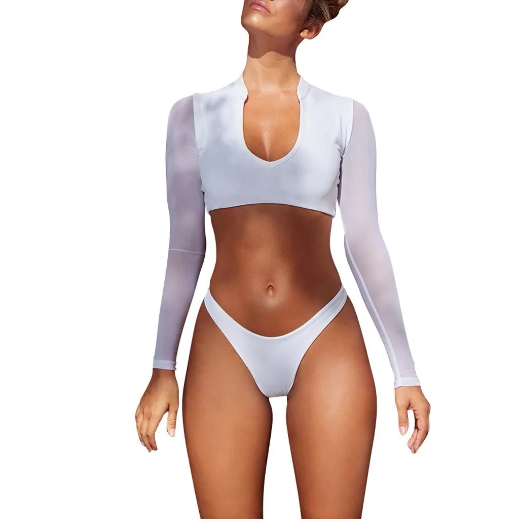 bikini 2019 summer sexy bikini set women high waisted bathing suits swimsuits women push-up swimming suit long sleeve V-Neck
bikini 2019 summer sexy bikini set women high waisted bathing suits swimsuits women push-up swimming suit long sleeve V-Neck