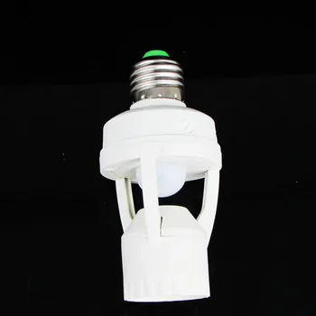 Holder PIR Induction Motion Sensor IR Infrared Human E27 Plug Socket LED Light Sensor Switch Base Lamp Holder
Holder PIR Induction Motion Sensor IR Infrared Human E27 Plug Socket LED Light Sensor Switch Base Lamp Holder