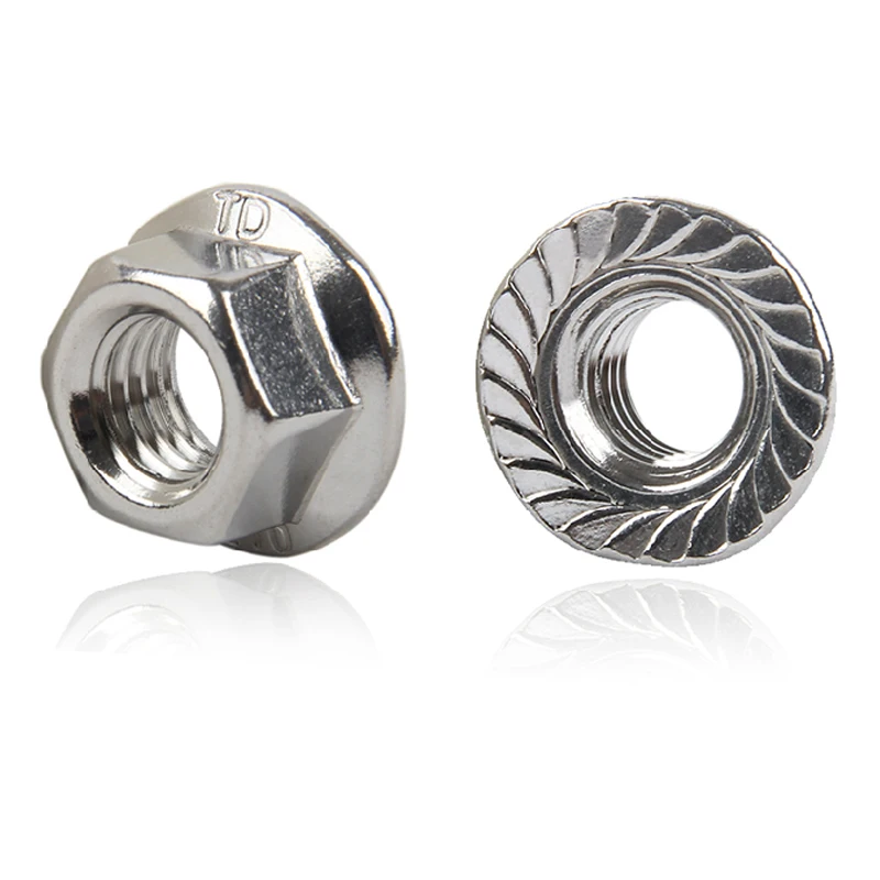 100pcs Free Shipping High Quality 304 stainless steel flange face toothed lock nut nut DIN6923 M4
100pcs Free Shipping High Quality 304 stainless steel flange face toothed lock nut nut DIN6923 M4
