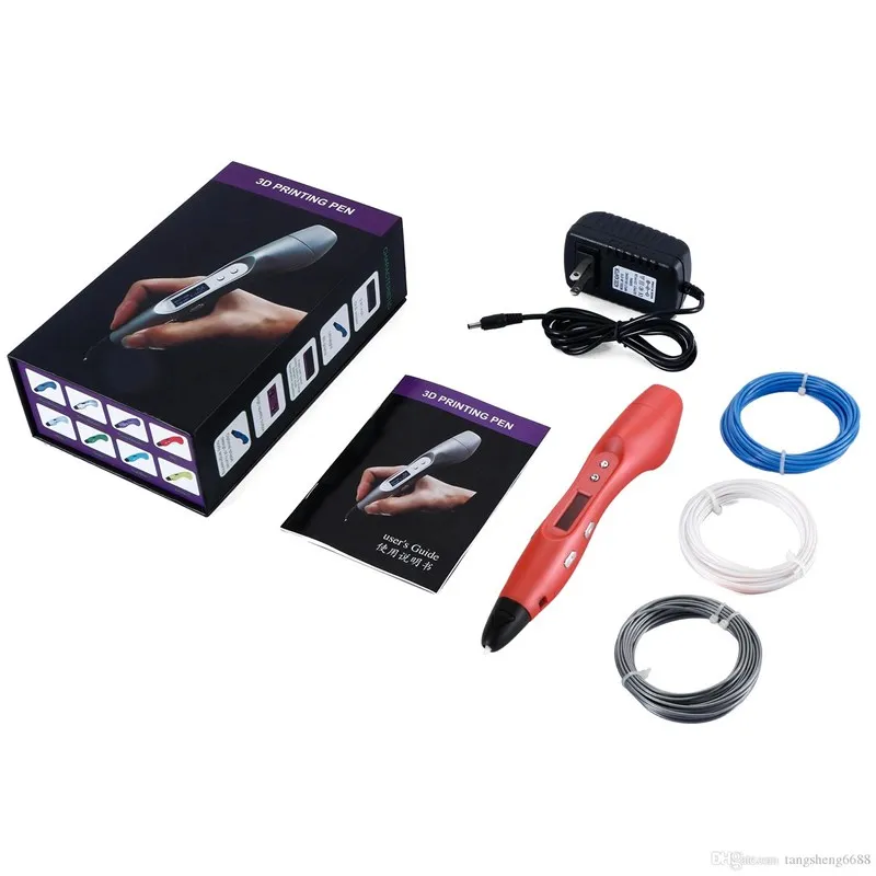 New Arrival 3D Printing Pen V3 With OLED Screen ABS/PLA Speed Adjustable Printer Pen For Children
New Arrival 3D Printing Pen V3 With OLED Screen ABS/PLA Speed Adjustable Printer Pen For Children