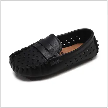 Hot Boys Leather Shoes Cut-outs Stars Hollow-out Fashion Kids Loafers Children Slip-on Boat Shoes Moccasin Breathable Flats Soft
Hot Boys Leather Shoes Cut-outs Stars Hollow-out Fashion Kids Loafers Children Slip-on Boat Shoes Moccasin Breathable Flats Soft
