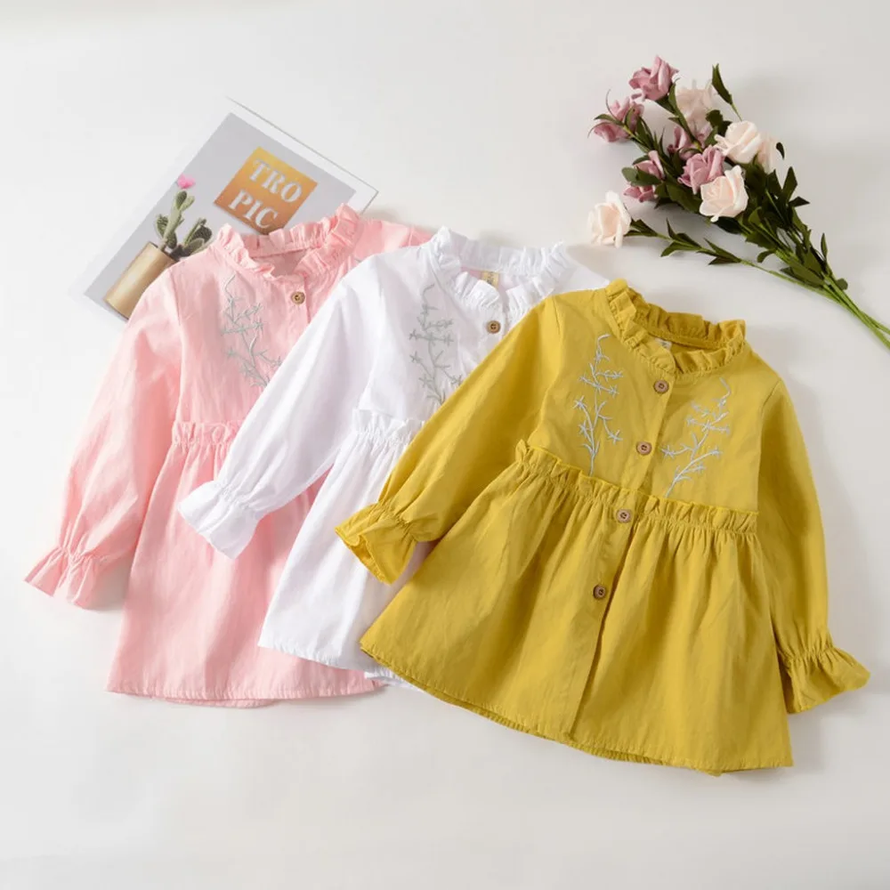 Toddler Kid Baby Girl Long Sleeve Solid Party Princess Dress Tops child dress party cute fashion vestido infantil
Toddler Kid Baby Girl Long Sleeve Solid Party Princess Dress Tops child dress party cute fashion vestido infantil