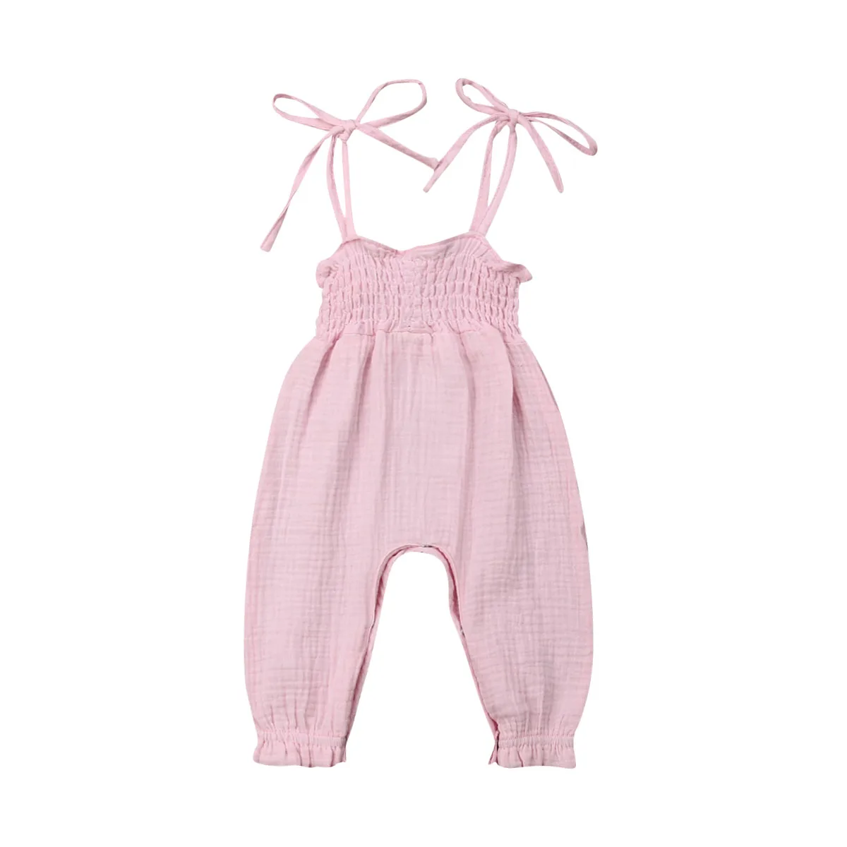 Фото 2019 летняя детская одежда для малышей платье девочек без рукавов Бандажное