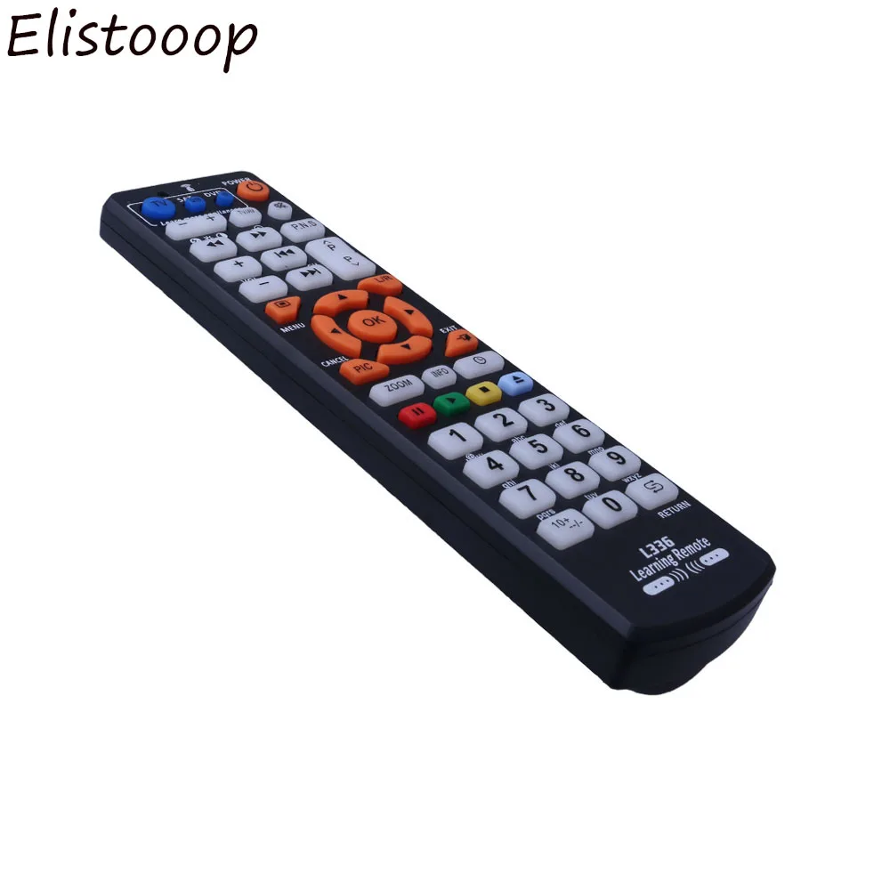 Universal IR Smart Remote Control Controller With Learn Function For TV VCR CBL DVD SAT-T VCD CD HI-FI
Universal IR Smart Remote Control Controller With Learn Function For TV VCR CBL DVD SAT-T VCD CD HI-FI