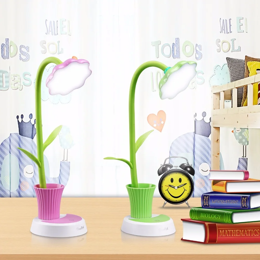Aimbinet 12 LED Desk Kids Lamp with Storage pen holder , Dimming Touch Control Light USB Rechargeable Reading light Eye-care
Aimbinet 12 LED Desk Kids Lamp with Storage pen holder , Dimming Touch Control Light USB Rechargeable Reading light Eye-care