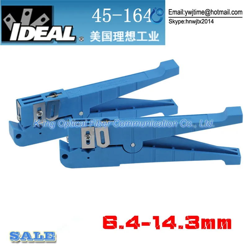 1piece IDEAL 45-164 Fiber Optic Stripper Jacket Ideal 45-164 Fiber Optic Stripper/Cleaver/Slitter 6.4-14.3MM 
1piece IDEAL 45-164 Fiber Optic Stripper Jacket Ideal 45-164 Fiber Optic Stripper/Cleaver/Slitter 6.4-14.3MM