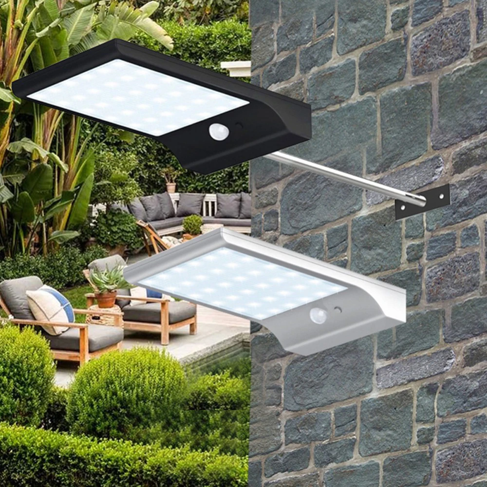 Solar Lamp Outdoor Led Light 3 Modes PIR Motion Sensor Solar Powered Lampada Wall 36 LED Garden Street Light For Yard Decorative
Solar Lamp Outdoor Led Light 3 Modes PIR Motion Sensor Solar Powered Lampada Wall 36 LED Garden Street Light For Yard Decorative