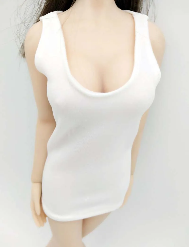 1/6 Scale Sexy White Dress T-Shirt Clothing Model for 12inch Female Phicen HOTTOY TBleague Toys
1/6 Scale Sexy White Dress T-Shirt Clothing Model for 12inch Female Phicen HOTTOY TBleague Toys