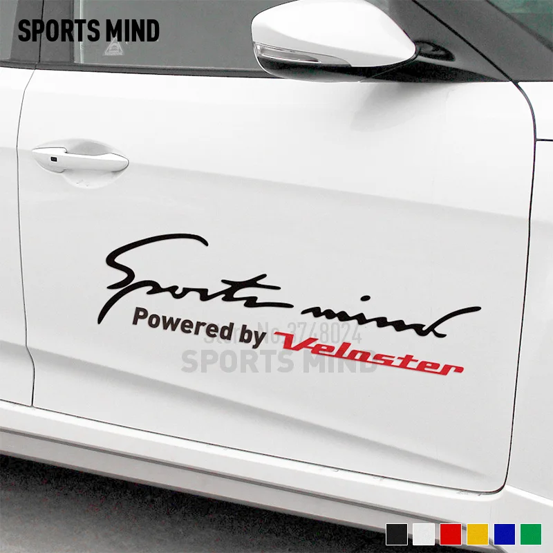 Customizable Sports Mind Automobiles Car Sticker Decal Styling For Hyundai Veloster Turbo Accessories | Автомобили и мотоциклы