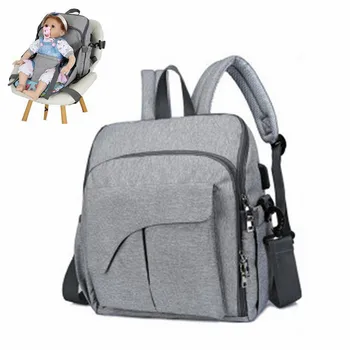 USB Diaper Bag Mummy Maternity Bag Big Capacity Backpack Nappy Baby Seats with Stroller Straps Nursing Storage Bag for Baby Care
USB Diaper Bag Mummy Maternity Bag Big Capacity Backpack Nappy Baby Seats with Stroller Straps Nursing Storage Bag for Baby Care