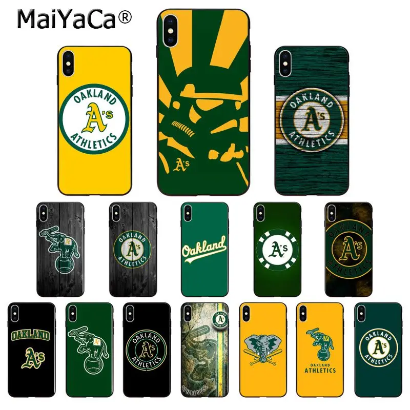 MaiYaCa Oakland Athletics TPU Soft High Quality Phone Case for Apple iPhone 8 7 6 6S Plus X XS MAX 5 5S SE XR Cellphones
MaiYaCa Oakland Athletics TPU Soft High Quality Phone Case for Apple iPhone 8 7 6 6S Plus X XS MAX 5 5S SE XR Cellphones