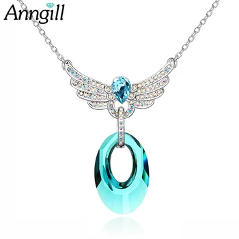 High Quality Crystal From Swarovski Wings Statement Necklace Choker Luxury Ladies Necklaces Bijoux Femme Jewellery Love Gift
High Quality Crystal From Swarovski Wings Statement Necklace Choker Luxury Ladies Necklaces Bijoux Femme Jewellery Love Gift