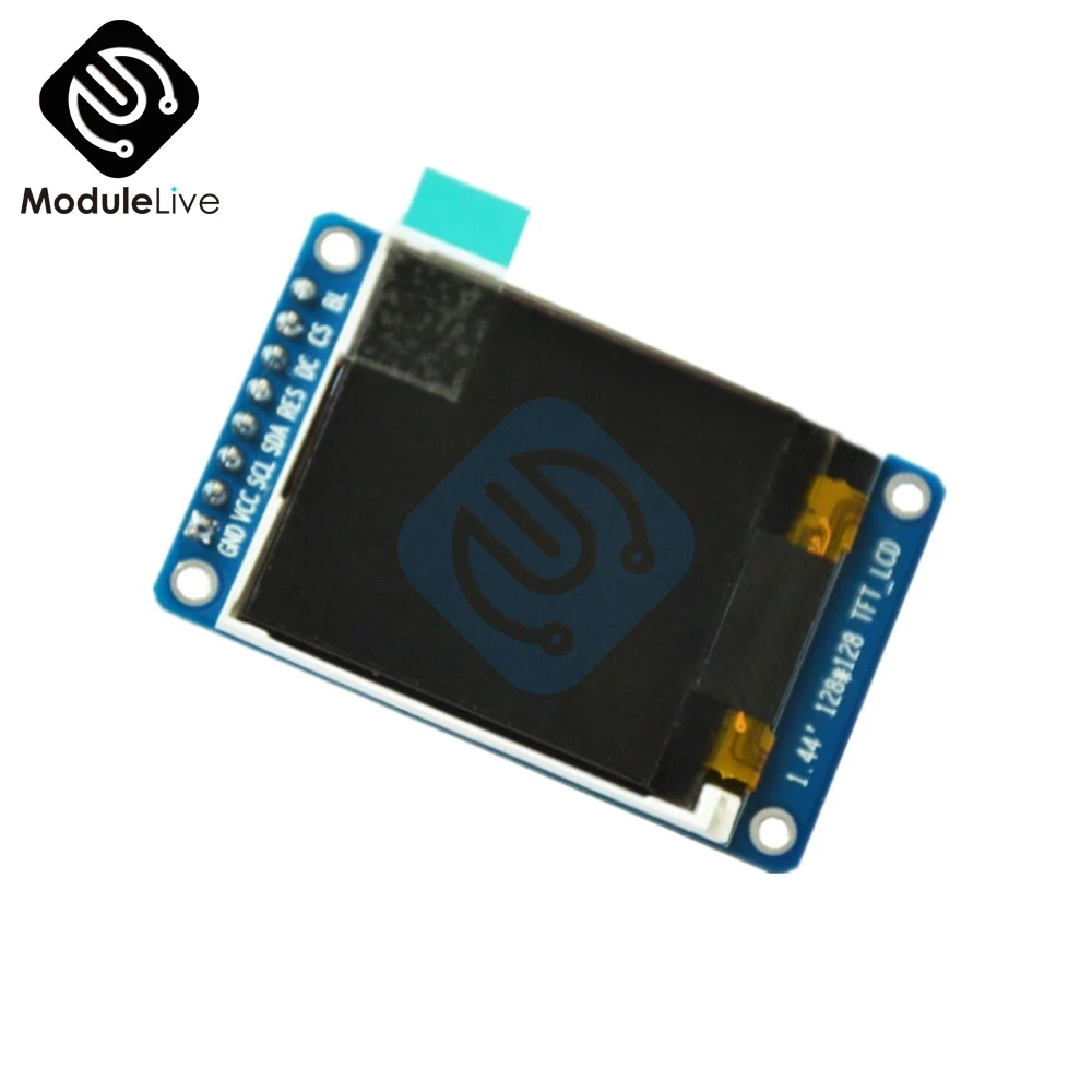 1.44" 1.44 inch Serial 128x128 128*128 HD Full Color TFT LCD Display Screen Module 8 Pin 8P SPI Serial Interface ST7735S 3.3V
1.44" 1.44 inch Serial 128x128 128*128 HD Full Color TFT LCD Display Screen Module 8 Pin 8P SPI Serial Interface ST7735S 3.3V