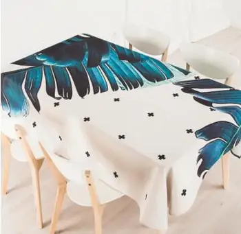 Blue green waterproof style plants printed tablecloth decorative cotton linen table cover tea table cloth party decor
Blue green waterproof style plants printed tablecloth decorative cotton linen table cover tea table cloth party decor