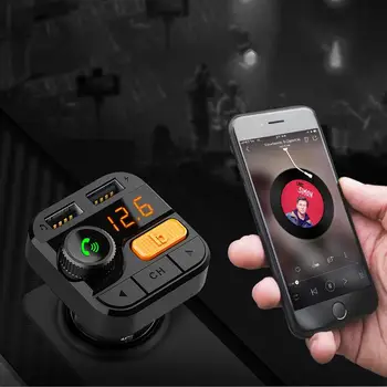 Onever Bluetooth 5.0 FM Transmitter Wireless Audio Player Dual USB Charge Adapter Modulator Audio File Auto Identification
Onever Bluetooth 5.0 FM Transmitter Wireless Audio Player Dual USB Charge Adapter Modulator Audio File Auto Identification