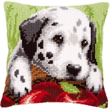 Dog Smile DIY Needlework Kit Unfinished Acrylic Yarn Embroidery Pillow Tapestry Canvas Cushion Front Cross Stitch Pillowcase
Dog Smile DIY Needlework Kit Unfinished Acrylic Yarn Embroidery Pillow Tapestry Canvas Cushion Front Cross Stitch Pillowcase