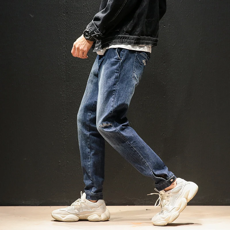 Fall 2018 new youth fashion Japanese casual men's big size and loose straight leg jeans for teenagers long style
Fall 2018 new youth fashion Japanese casual men's big size and loose straight leg jeans for teenagers long style