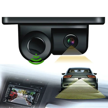 New 2 In 1 Auto Parktronic Sound Alarm Car Reverse Backup Video Parking Sensor Radar With HD Reversing Rear View Camera for Cars
New 2 In 1 Auto Parktronic Sound Alarm Car Reverse Backup Video Parking Sensor Radar With HD Reversing Rear View Camera for Cars