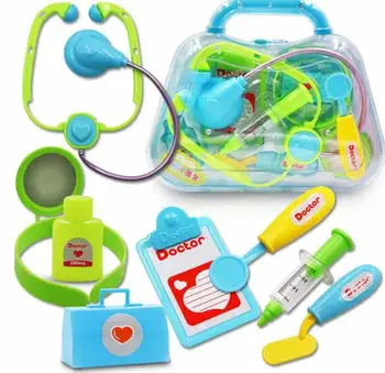 1 set Doctor Series Pretend Play Set Children Play House Toys Medical Kits Classic Toys Simulation YH1146
1 set Doctor Series Pretend Play Set Children Play House Toys Medical Kits Classic Toys Simulation YH1146