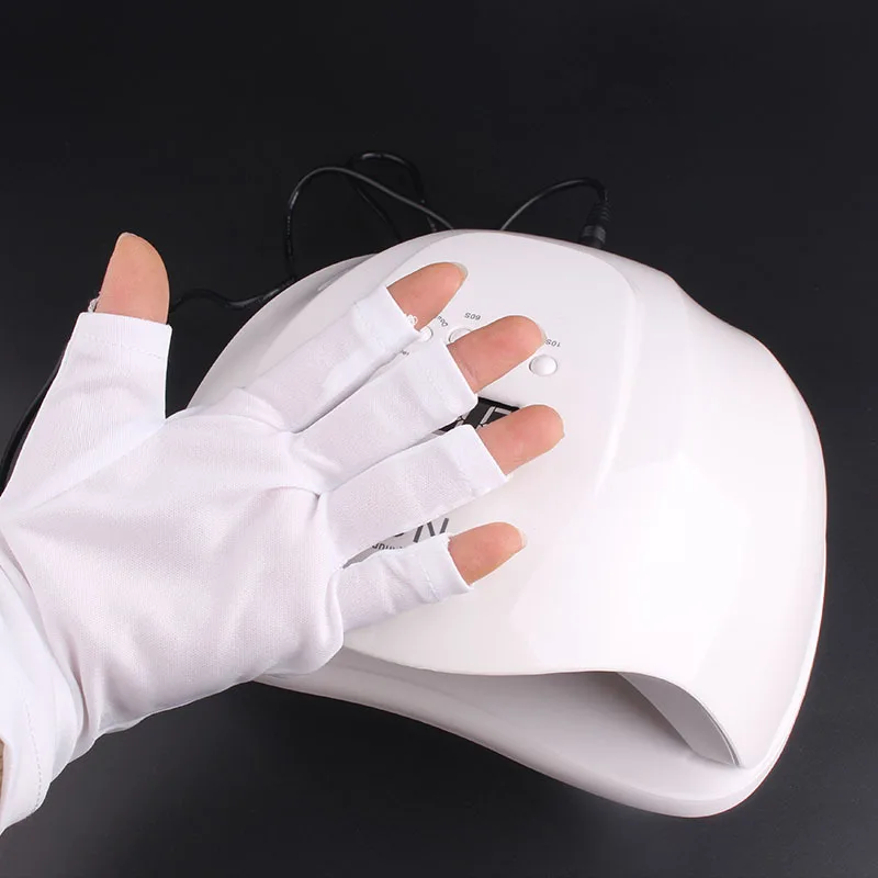 1 Pair UV Protection Glove Nail Art Gel White Useful For Anti LED Lamp Nail Dryer Light Radiation Nail Art Tool Hand Protection
1 Pair UV Protection Glove Nail Art Gel White Useful For Anti LED Lamp Nail Dryer Light Radiation Nail Art Tool Hand Protection