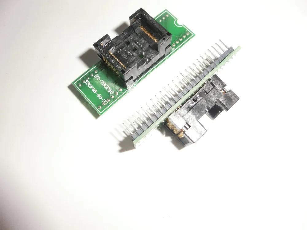 Origina new TSOP48 to DIP48 adapter TSOP48 socket for RT809F RT809H RT-TSOP48 TNM-5000 & XELTEK USB Programmer
Origina new TSOP48 to DIP48 adapter TSOP48 socket for RT809F RT809H RT-TSOP48 TNM-5000 & XELTEK USB Programmer