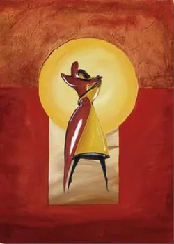 Modern abstract art woman Through the Keyhole by Alfred Gockel oil painting canvas High quality Hand painted Home Decor Gift
Modern abstract art woman Through the Keyhole by Alfred Gockel oil painting canvas High quality Hand painted Home Decor Gift