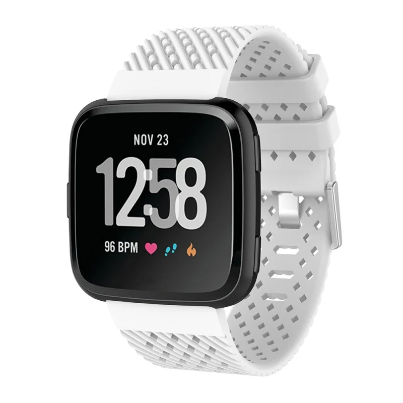 Replacement Silicone Breathable Wristwatch Band Adjustable Strap For Fitbit Versa SmartWatch Wholesales / Drooping Price
Replacement Silicone Breathable Wristwatch Band Adjustable Strap For Fitbit Versa SmartWatch Wholesales / Drooping Price