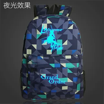 Fate Grand Order FGO Anime School Bag noctilucous Luminous backpack student bag Notebook Daily backpack Glow in the Dark Mochila
Fate Grand Order FGO Anime School Bag noctilucous Luminous backpack student bag Notebook Daily backpack Glow in the Dark Mochila