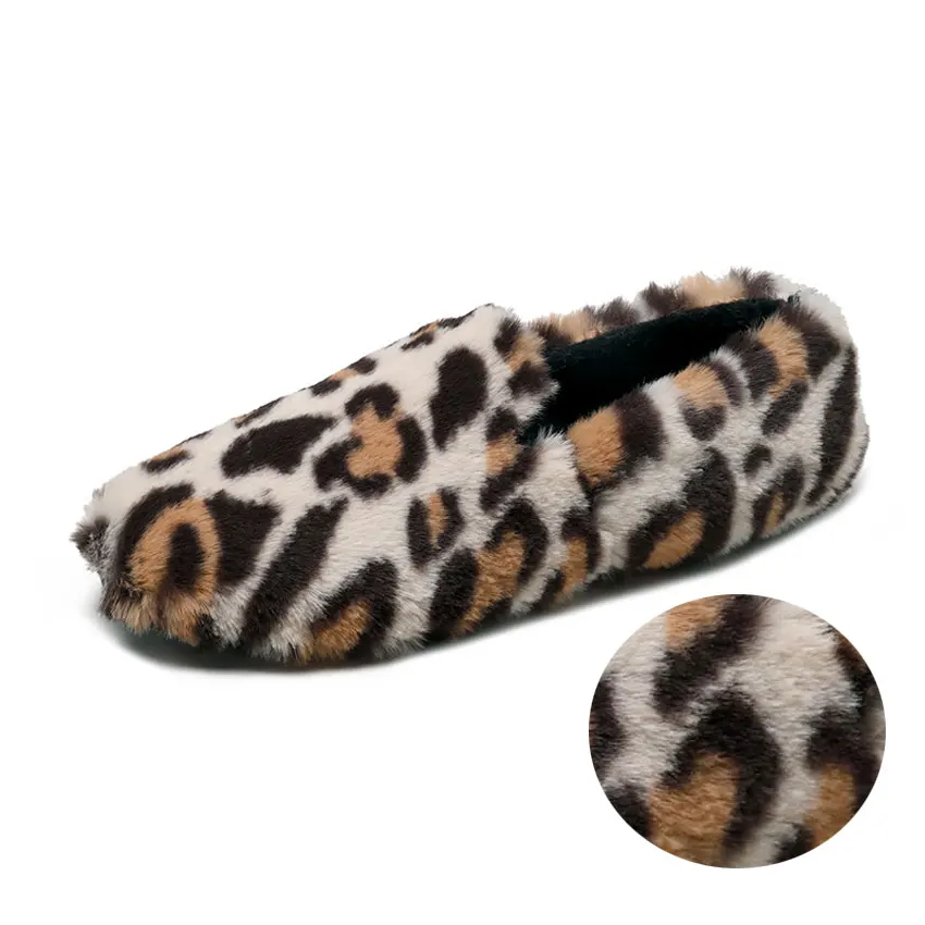 Women Loafer Shoes Casual Woman Fur Winter Women Flats Shoes Ballerina Loafers Leopard Print Female Warm Slip-On Shoes New
Women Loafer Shoes Casual Woman Fur Winter Women Flats Shoes Ballerina Loafers Leopard Print Female Warm Slip-On Shoes New
