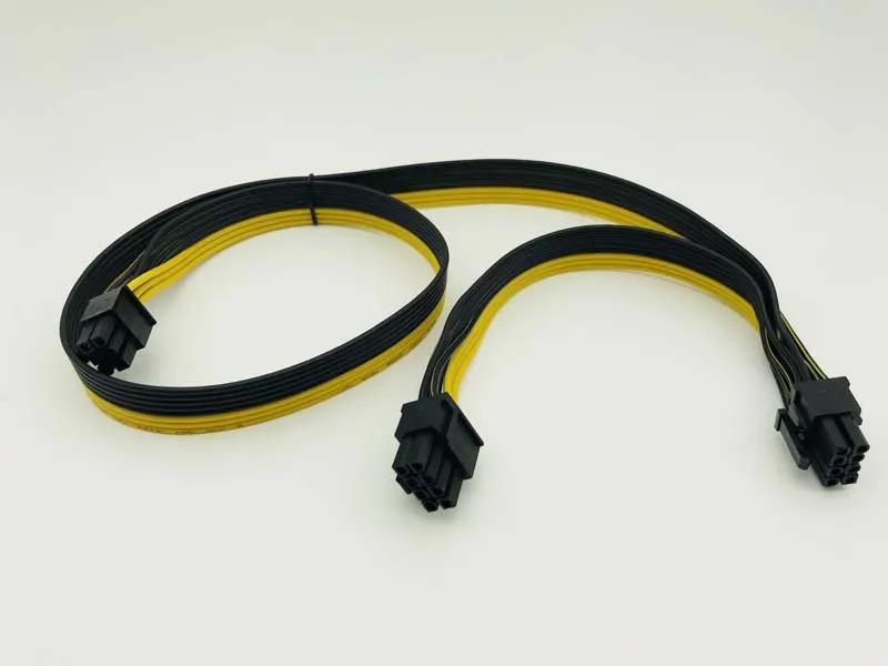 2 порта PCI-E PCI Express 6-контактный штекер-двойной 8-контактный штекер Адаптер GPU видеокарта кабель питания PCIe 18AWG 60 см + 20 см провод для майнера BTC
2 порта PCI-E PCI Express 6-контактный штекер-двойной 8-контактный штекер Адаптер GPU видеокарта кабель питания PCIe 18AWG 60 см + 20 см провод для майнера BTC