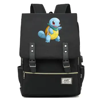 16 Inch Squirtle Carapuce Schiggy Designer Backpack Book Bags Shoulder Bag Travel Backbags USB Port Belt Buckle Mochila
16 Inch Squirtle Carapuce Schiggy Designer Backpack Book Bags Shoulder Bag Travel Backbags USB Port Belt Buckle Mochila