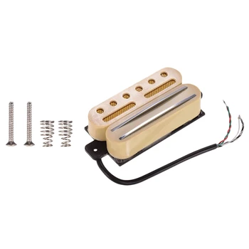 Pickup For Guitar St Lp Electric Replacement Parts, Hot Rail Dual Coil Pickup
Pickup For Guitar St Lp Electric Replacement Parts, Hot Rail Dual Coil Pickup