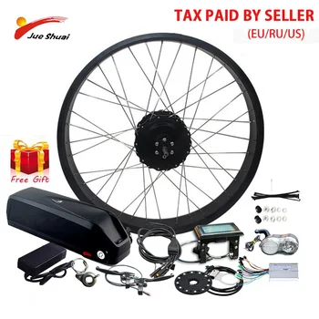 Powerful 48V 1000W Rear Hub Motor Electric Bike Conversion Kit E bike Kit Fat Tire 20" 26" 4.0 Hub Motor Ebike for Free Shipping
Powerful 48V 1000W Rear Hub Motor Electric Bike Conversion Kit E bike Kit Fat Tire 20" 26" 4.0 Hub Motor Ebike for Free Shipping