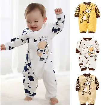 2018 Cute long sleeve o-neck pillover bulk Cow Newborn Girls Boys Clothes Baby Outfit Infant Romper Clothes 0-24M
2018 Cute long sleeve o-neck pillover bulk Cow Newborn Girls Boys Clothes Baby Outfit Infant Romper Clothes 0-24M