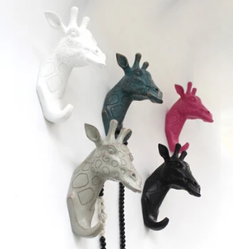 European creative retro home decor resin giraffe hook hanging wall hangings wall hangings living room at home
European creative retro home decor resin giraffe hook hanging wall hangings wall hangings living room at home