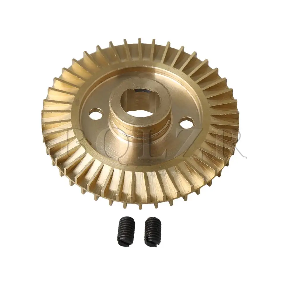 BQLZR 6.5mm Thickness 60mm OD 41 Teeth Brass Water Pump Replacement Part Impeller Wheel Double Side with Groove Golden
BQLZR 6.5mm Thickness 60mm OD 41 Teeth Brass Water Pump Replacement Part Impeller Wheel Double Side with Groove Golden