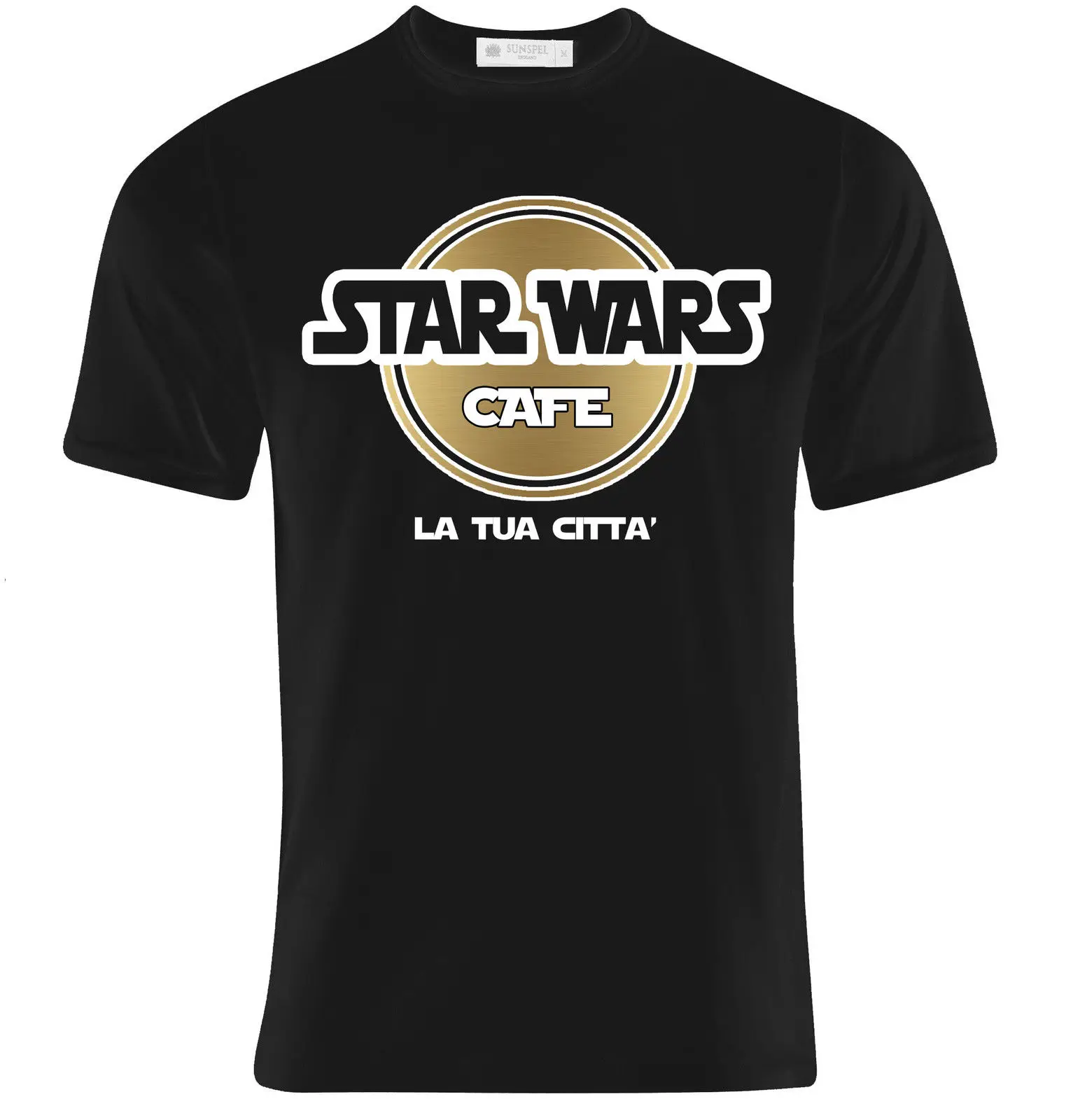 T-shirt Uomo Star Wars Cafe, Hard Rock Inspired, Scrivi La C Che Hip Hop Novelty T Shirts Men'S Brand Clothing Top Tee
T-shirt Uomo Star Wars Cafe, Hard Rock Inspired, Scrivi La C Che Hip Hop Novelty T Shirts Men'S Brand Clothing Top Tee