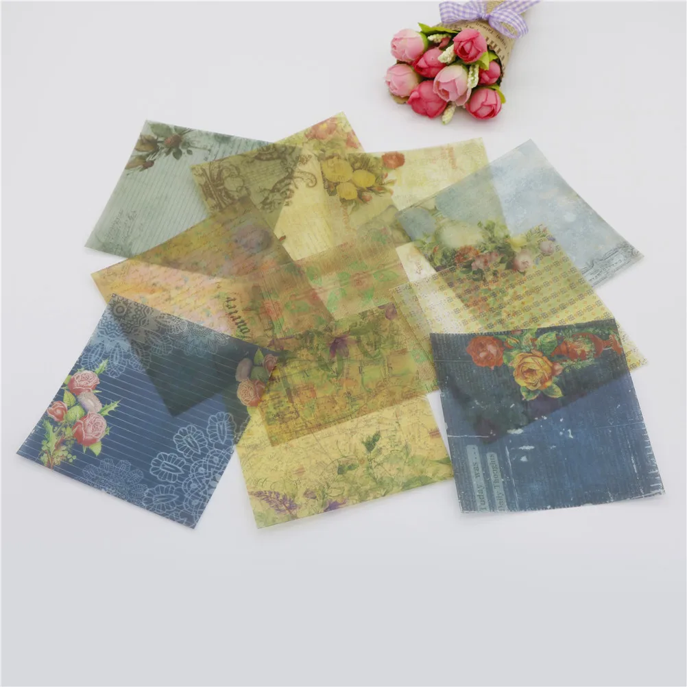 10pcs/lot Vintage Flowers Vellum Paper Stickers for Scrapbooking Happy Planner/Card Making/Journaling Project
10pcs/lot Vintage Flowers Vellum Paper Stickers for Scrapbooking Happy Planner/Card Making/Journaling Project