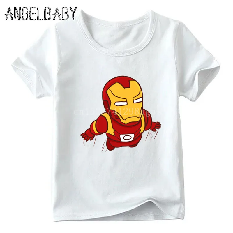Boys/Girls Iron Man Cartoon Print Funny T-shirt Children Summer Short Sleeve Tops Kids Marvel Avengers Baby T shirt,ooo5279
Boys/Girls Iron Man Cartoon Print Funny T-shirt Children Summer Short Sleeve Tops Kids Marvel Avengers Baby T shirt,ooo5279